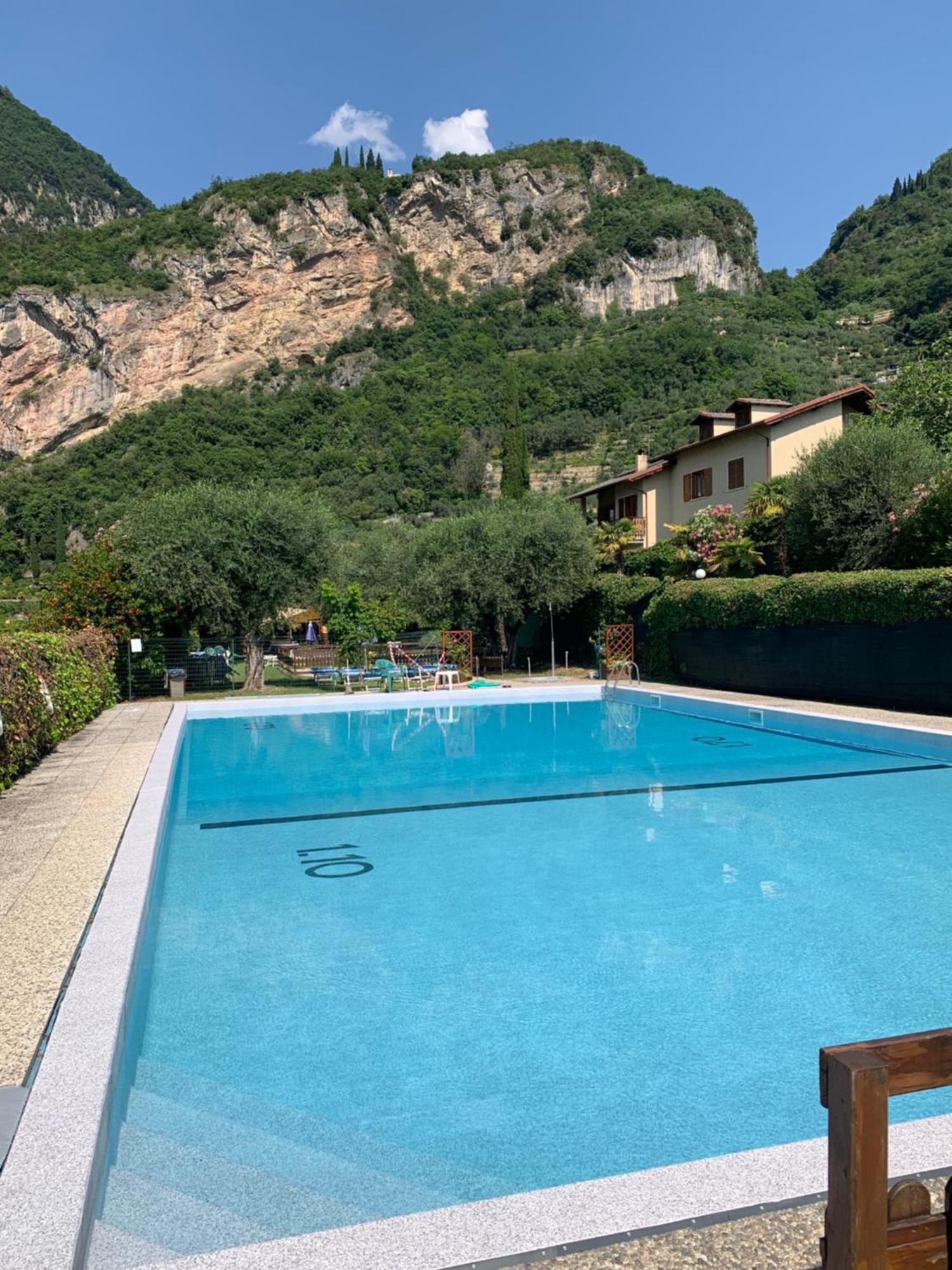 Residence Cascata Varone Riva del Garda Bagian luar foto
