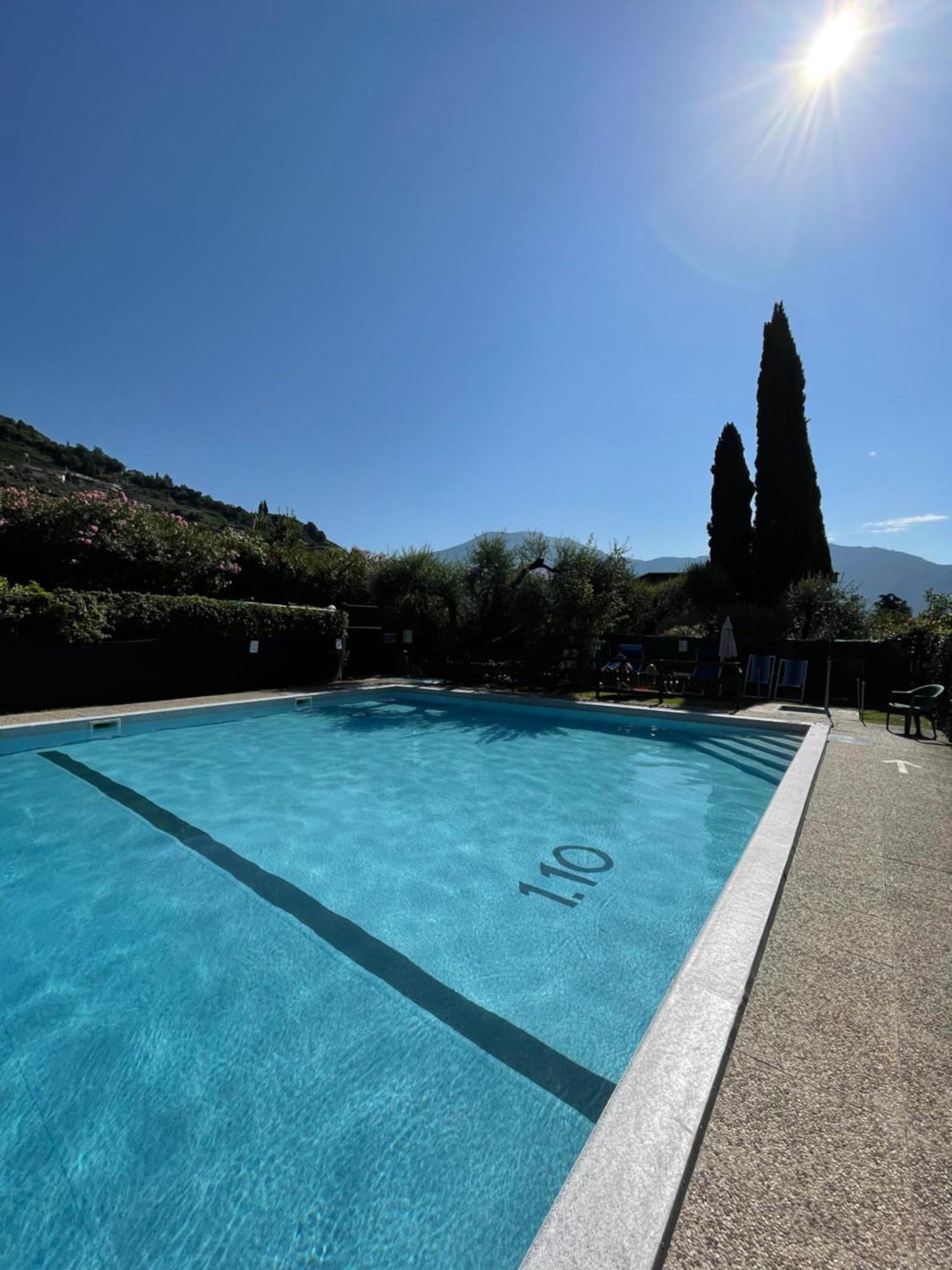 Residence Cascata Varone Riva del Garda Bagian luar foto